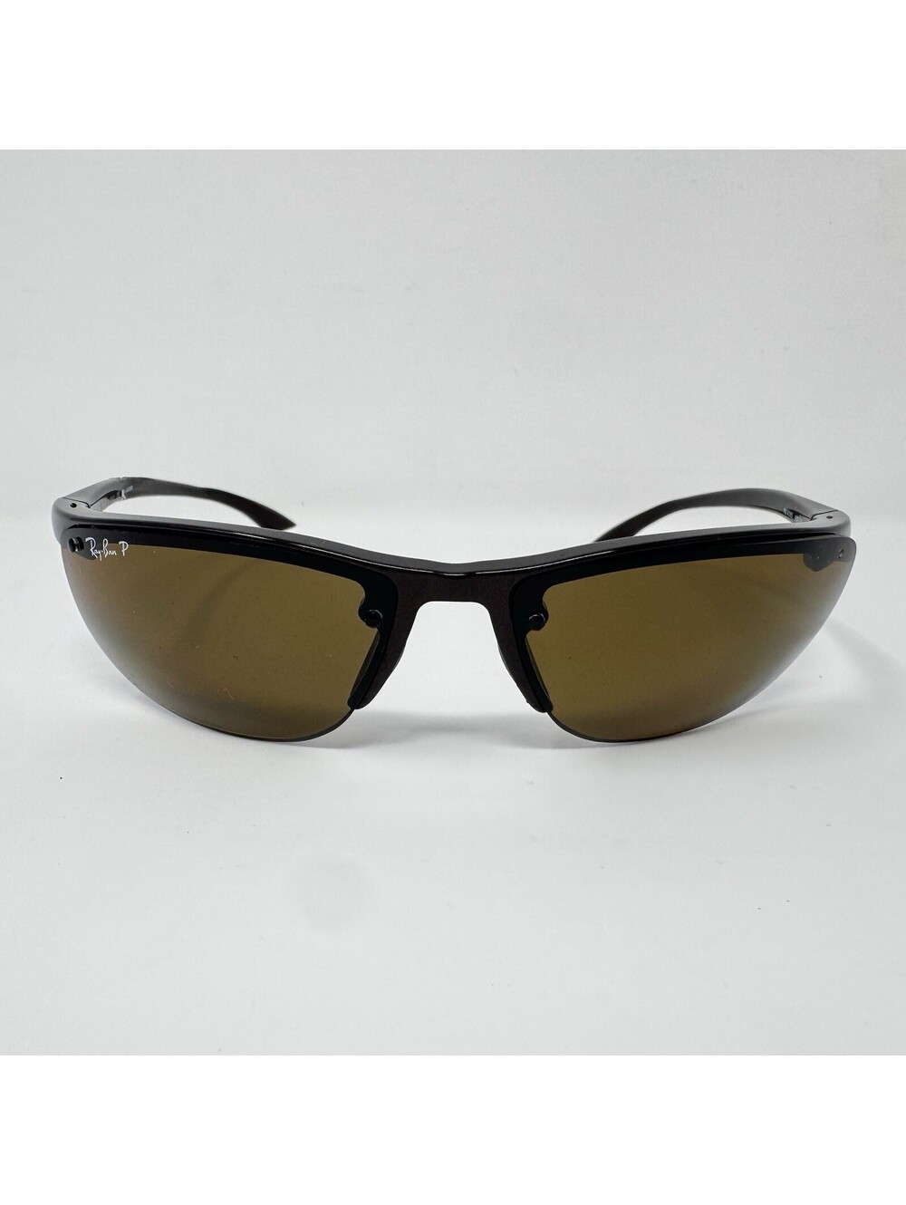 Ray-Ban RB4065 662/83 Polarized Sunglasses Brown Italy READ